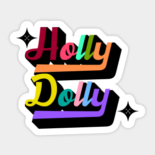 Holly Dolly Sticker